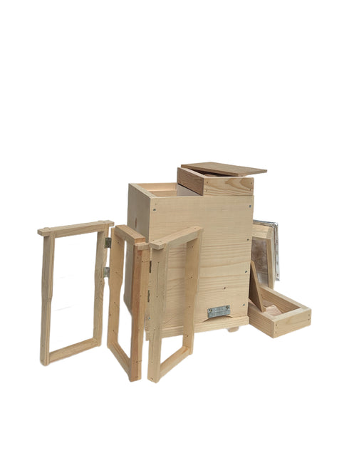 1032 RUCHETTE DUO NUC ,d’ELEVAGE AVEC 2 CADRES ACCORDEON CORPS