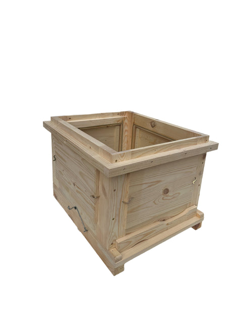 1037ACORPS DADANT BLATT POUR 12 CADRES VITRE D’OBSERVATOIRE 50x50x31cm