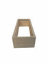 1048 DADANT BLATT HIVE RISE FOR 5 FRAMES 50x24x17cm.