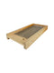 1053 BLATT DADANT TRAY 5 WOOD VARROA FRAMES 550x240x25