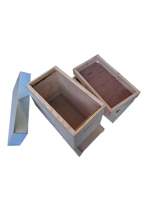 1070 BEEHIVE DADANT BLAT 5 FRAMES