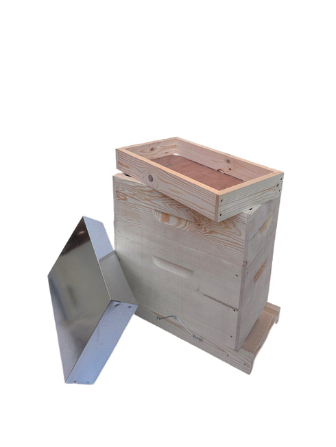 1070 BEEHIVE DADANT BLAT 5 FRAMES