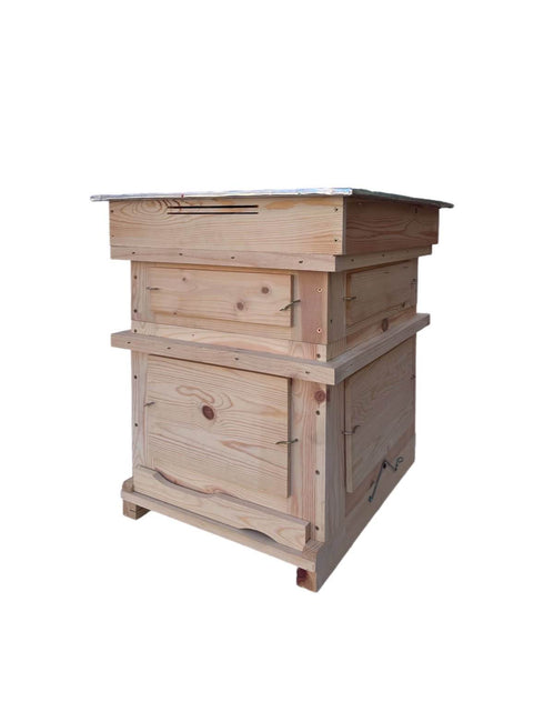 1073 Glazed hive on four sides